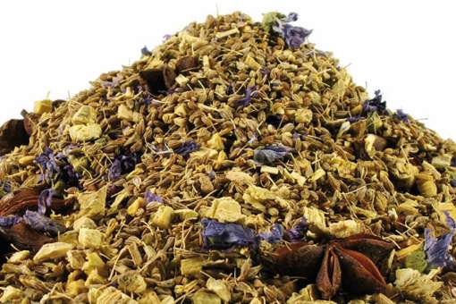 Lakritz-Tee, aromatisierte Gewürzteemischung 