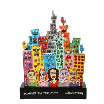 ﻿GOEBEL FIGUR - SUMMER IN THE CITY - JAMES RIZZI POP ART 
