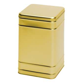 Storage Tin, 2000g, mattgolden 6er Karton 