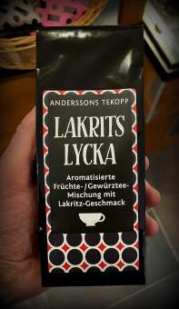 Anderssons Tekopp - Lakrits Lycka, Lakritztee 