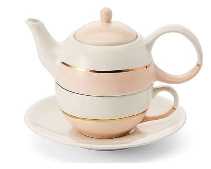 Tea for one Set "Lieske", rosa 
