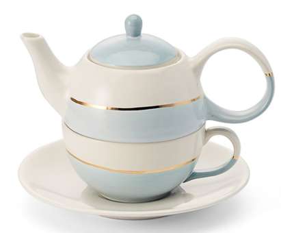 Tea for one Set "Lieske", blau 